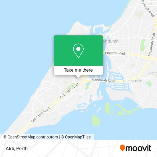 Mapa Aldi