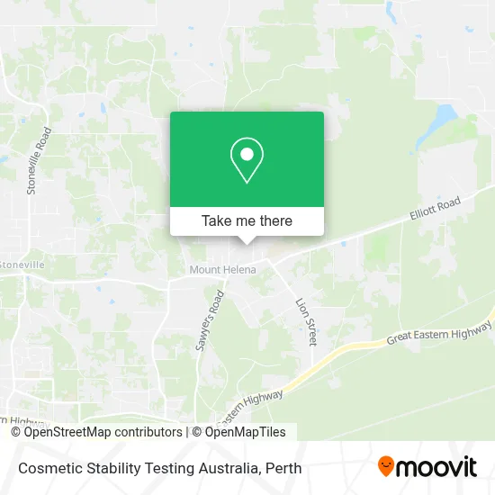 Cosmetic Stability Testing Australia map