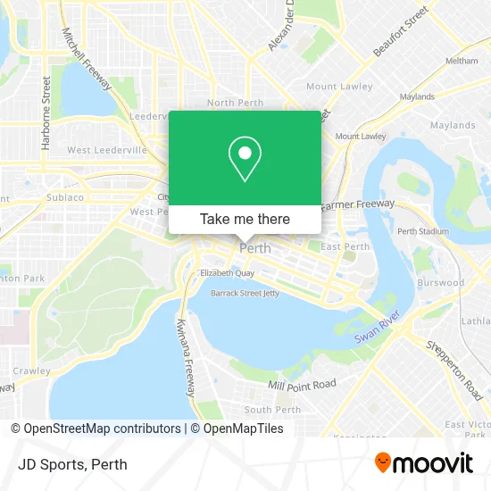 Mapa Jd Sports