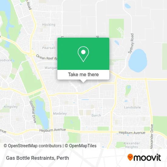 Mapa Gas Bottle Restraints