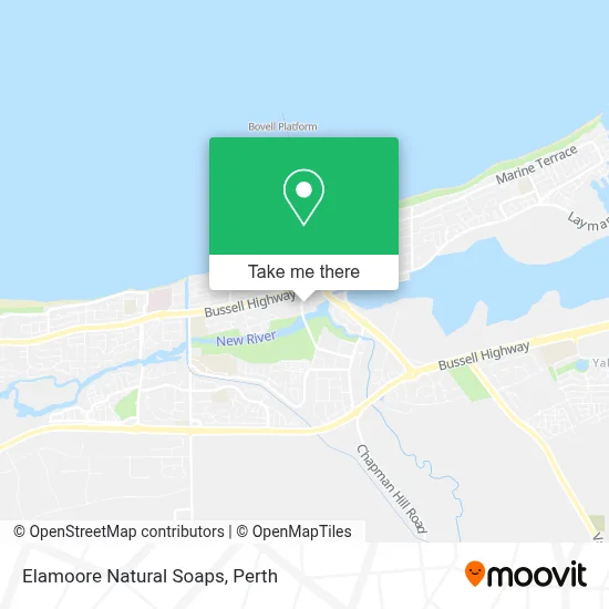 Elamoore Natural Soaps map