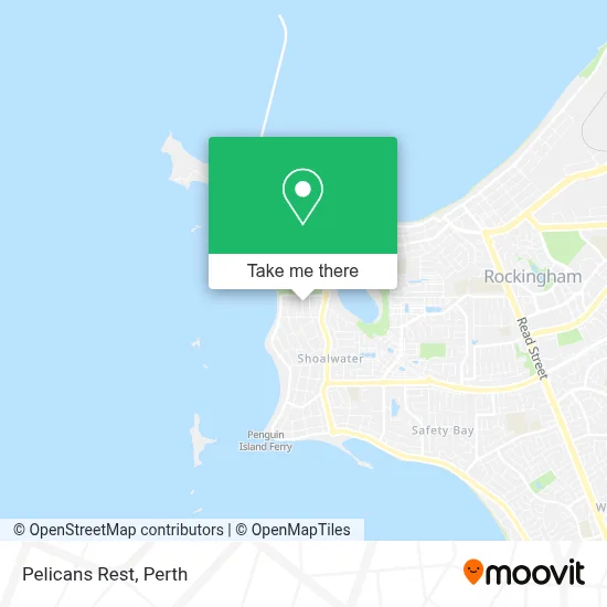 Mapa Pelicans Rest