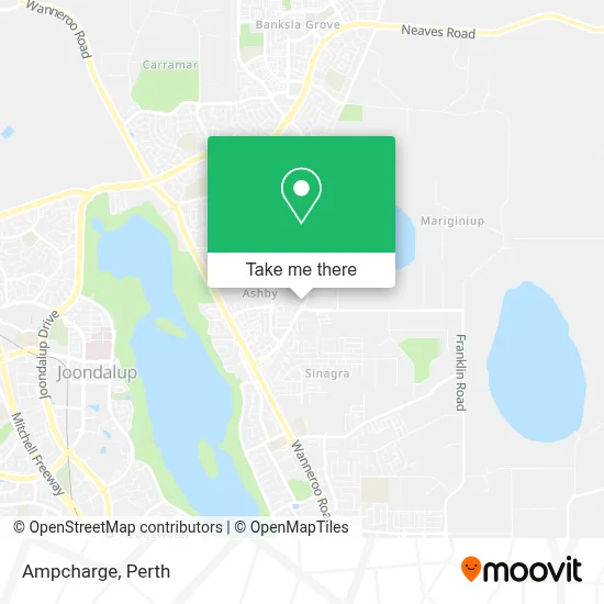 Mapa Ampcharge