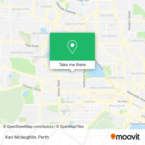 Mapa Kari Mclaughlin