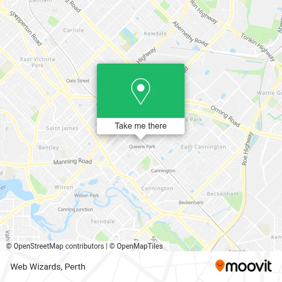 Mapa Web Wizards