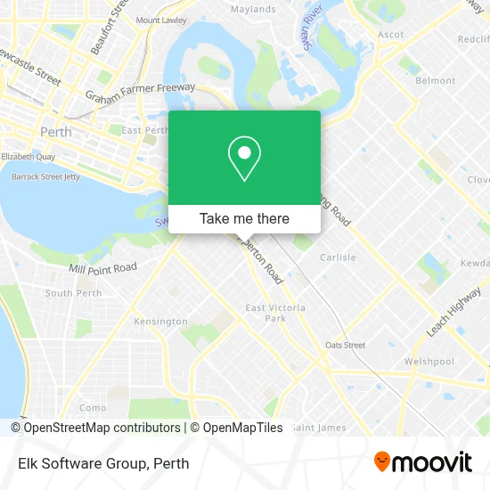 Elk Software Group map