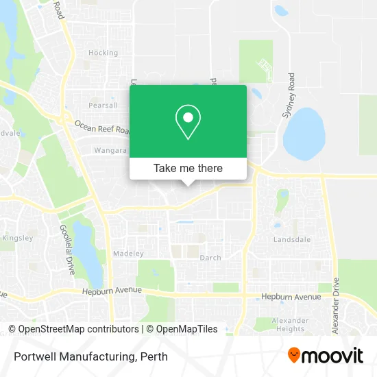 Mapa Portwell Manufacturing