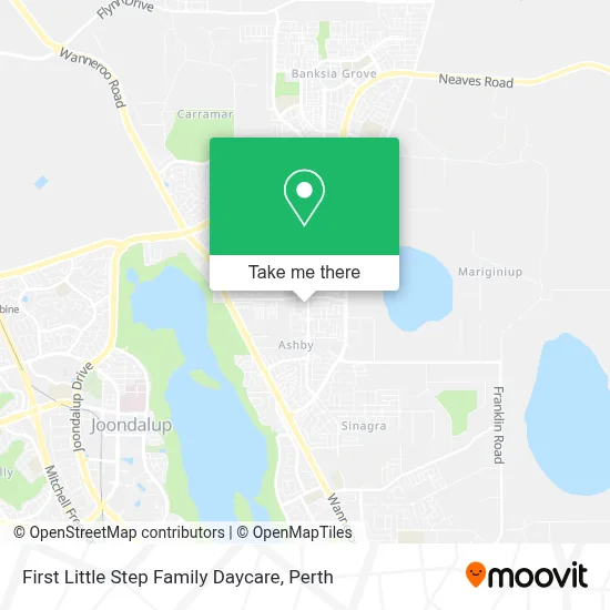 Mapa First Little Step Family Daycare