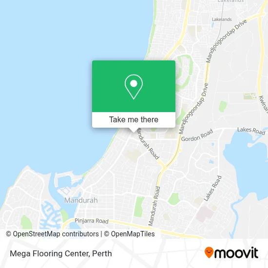 Mapa Mega Flooring Center