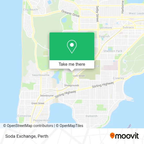 Mapa Soda Exchange