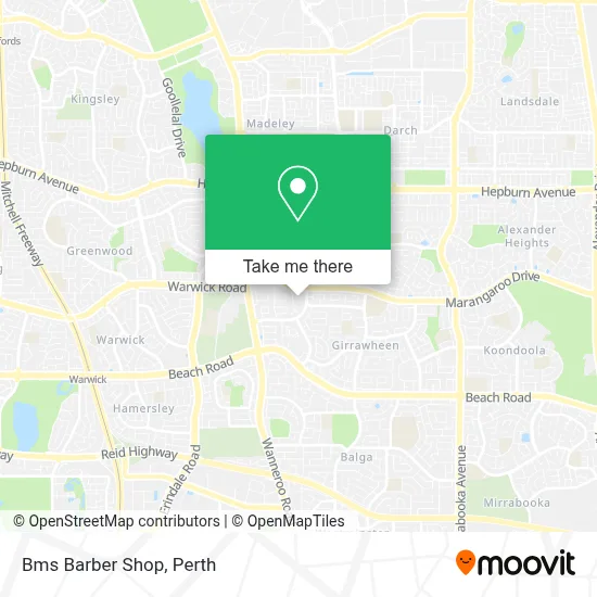 Mapa Bms Barber Shop