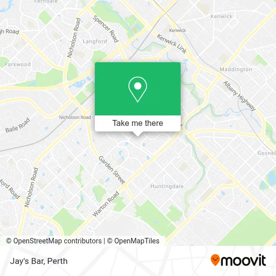 Mapa Jay's Bar