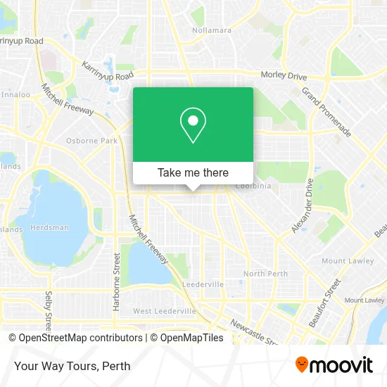 Mapa Your Way Tours