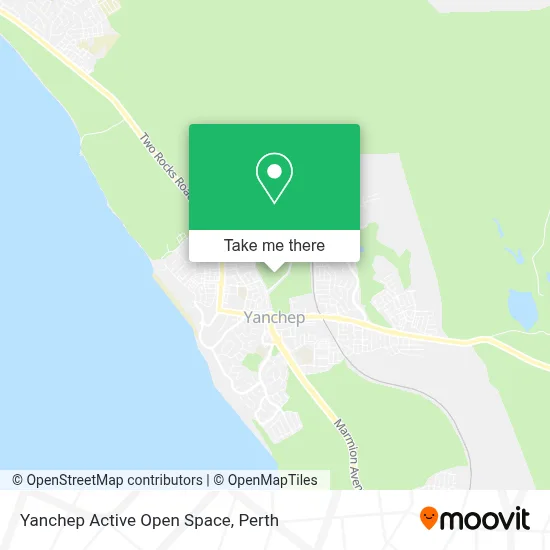 Mapa Yanchep Active Open Space