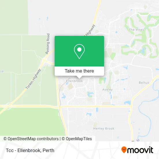 Mapa Tcc - Ellenbrook