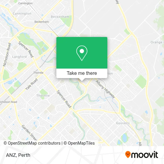 Mapa Anz