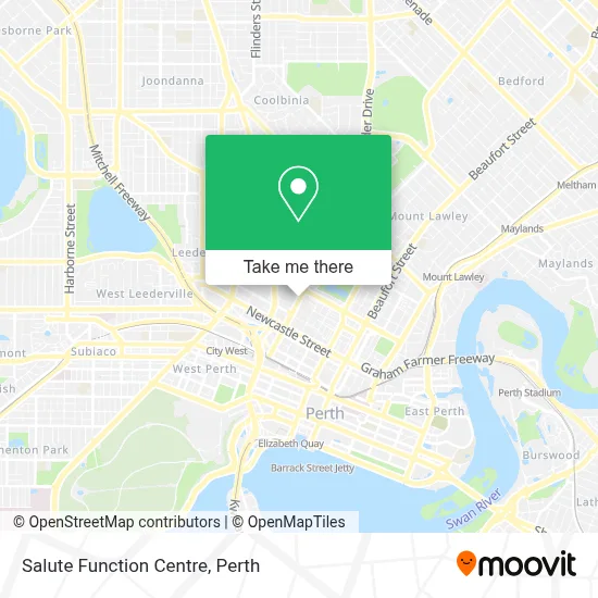 Mapa Salute Function Centre