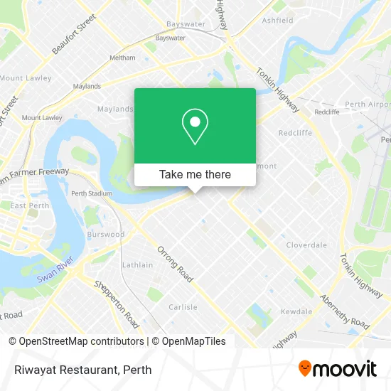 Mapa Riwayat Restaurant