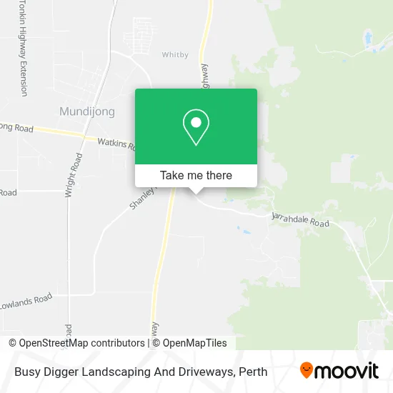 Mapa Busy Digger Landscaping And Driveways