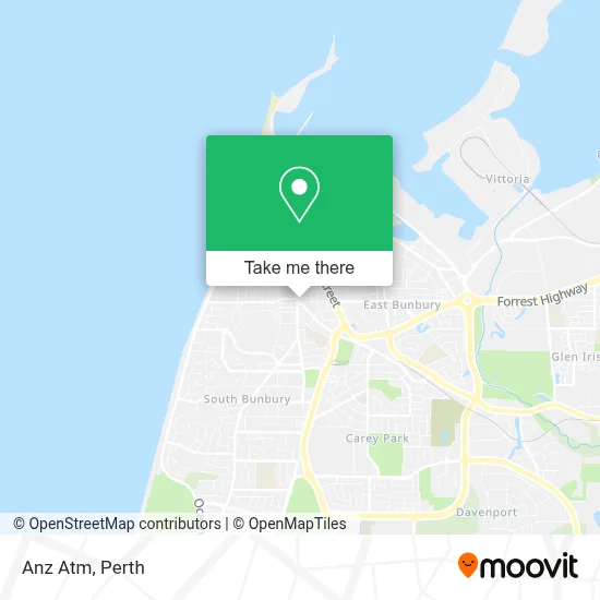 Anz Atm map