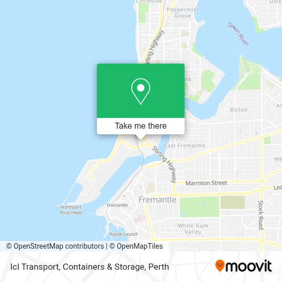 Icl Transport, Containers & Storage map