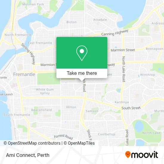 Mapa Ami Connect