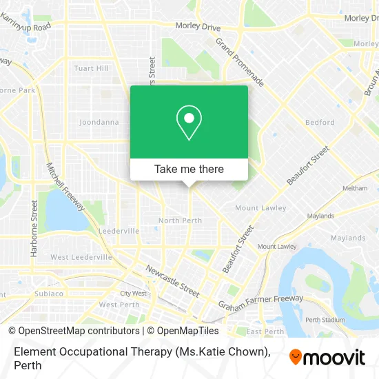 Element Occupational Therapy (Ms.Katie Chown) map