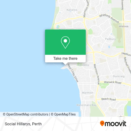 Mapa Social Hillarys