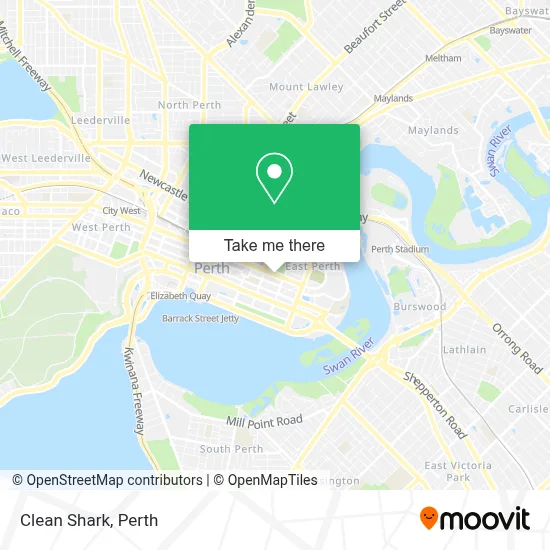 Clean Shark map