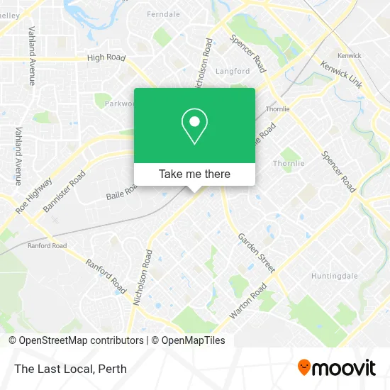 Mapa The Last Local