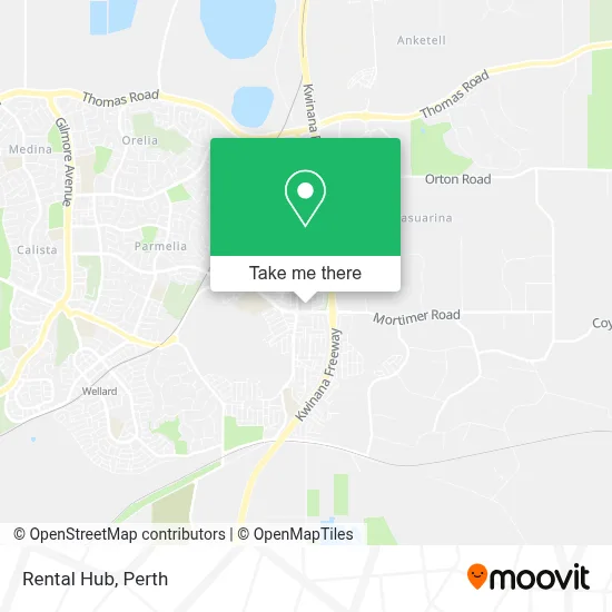 Rental Hub map