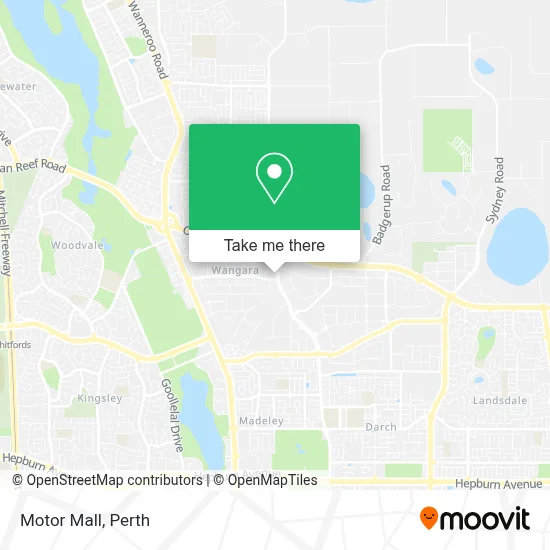 Mapa Motor Mall