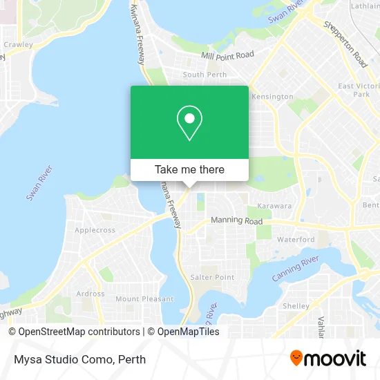 Mysa Studio Como map