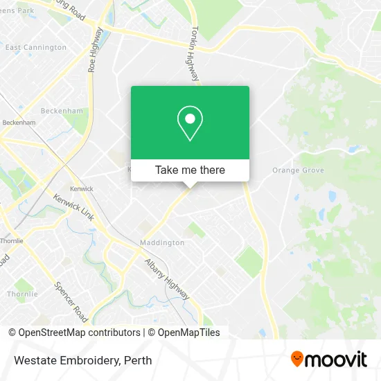 Mapa Westate Embroidery