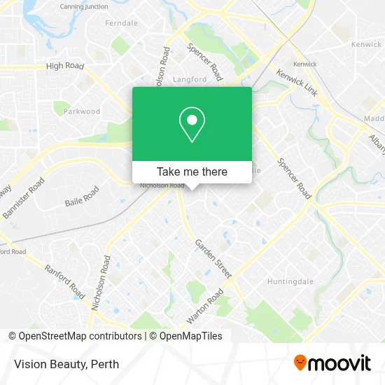 Mapa Vision Beauty