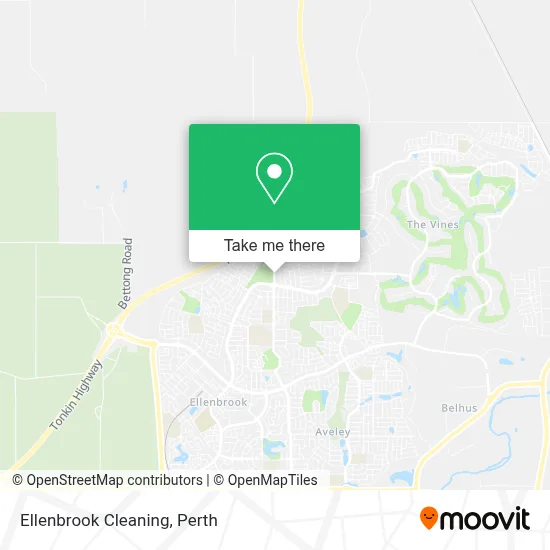 Mapa Ellenbrook Cleaning