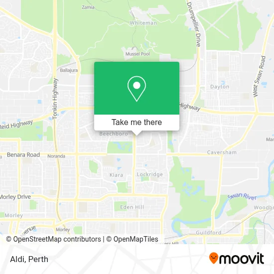 Mapa Aldi