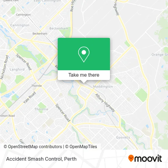Mapa Accident Smash Control