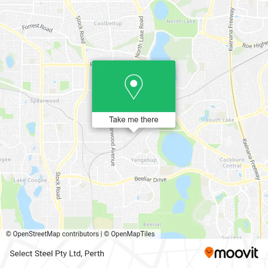 Mapa Select Steel Pty Ltd