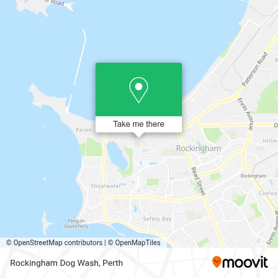 Mapa Rockingham Dog Wash