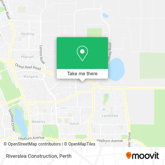 Mapa Riverslea Construction