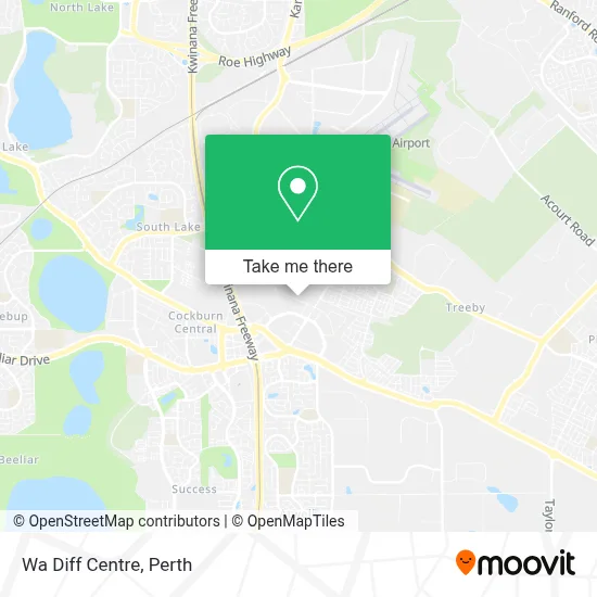 Mapa Wa Diff Centre