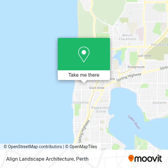 Align Landscape Architecture map