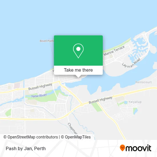 Mapa Pash by Jan
