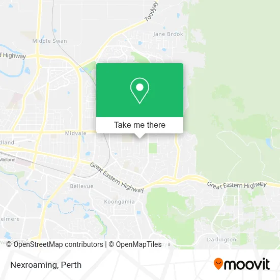 Mapa Nexroaming