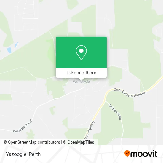 Mapa Yazoogle
