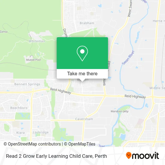 Mapa Read 2 Grow Early Learning Child Care