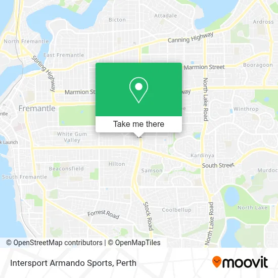 Mapa Intersport Armando Sports