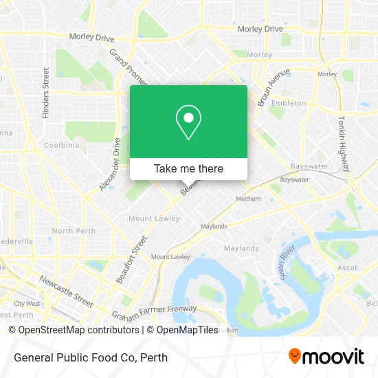 Mapa General Public Food Co