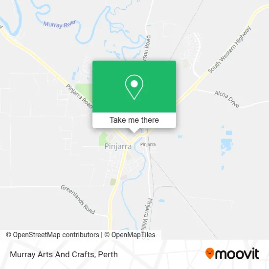 Mapa Murray Arts And Crafts